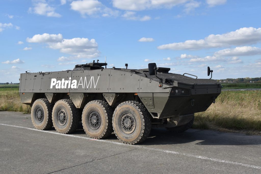 The unmanned Patria AMV: development focusing on remote control | Patria