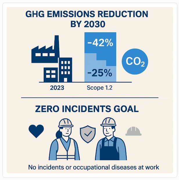 Long-term sustainability targets Long-term sustainability targets