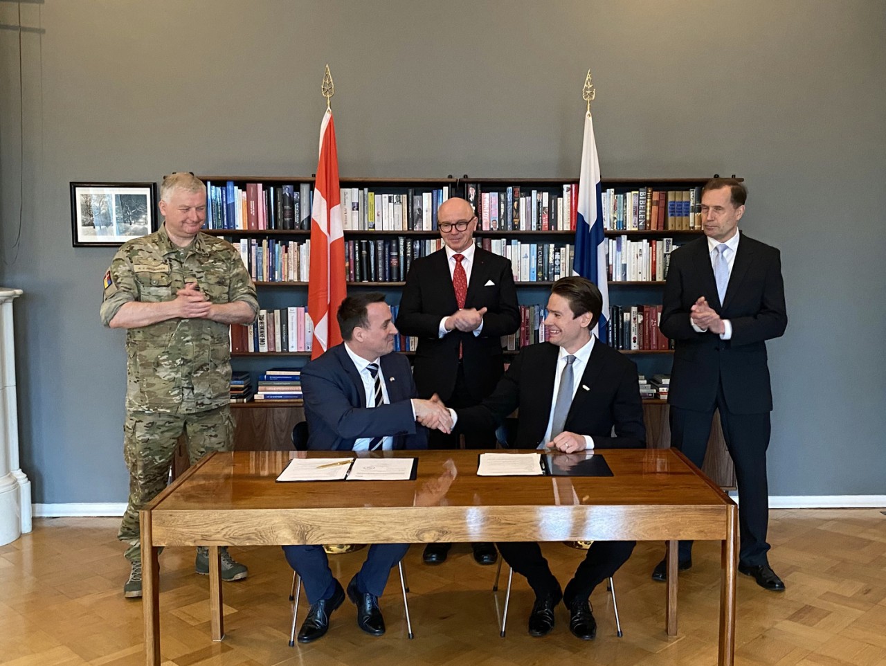 Patria-SIMA Agreement signing