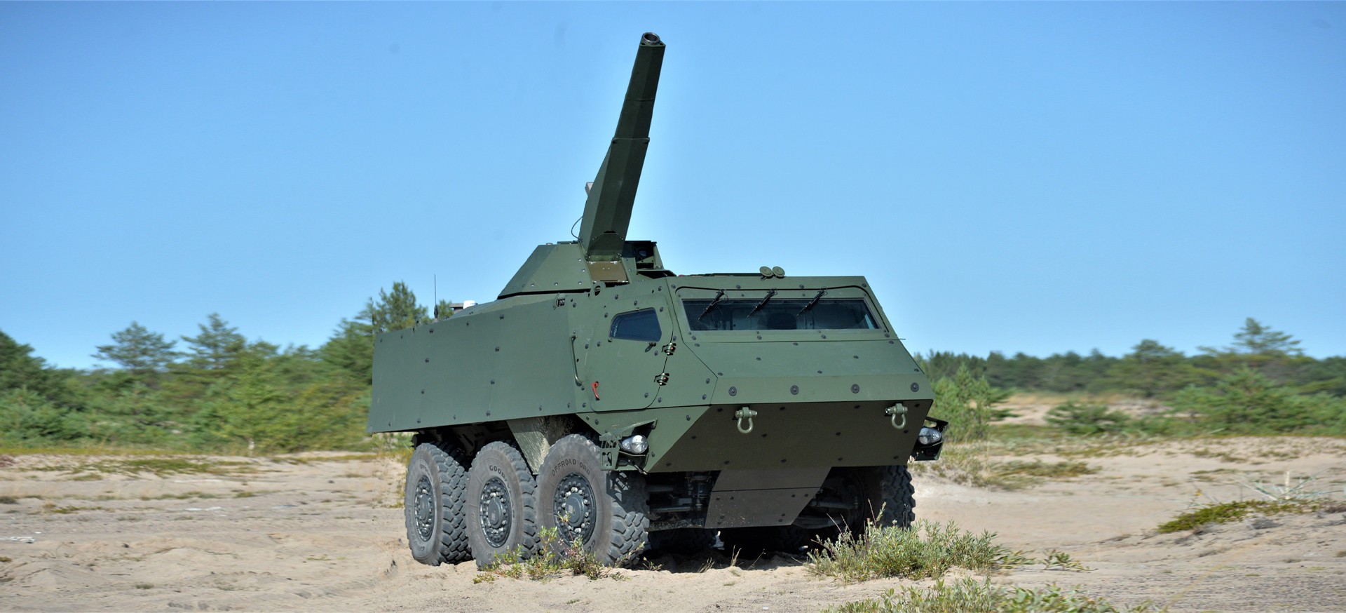 Patria 6x6 and Nemo Patria 6x6 and Nemo