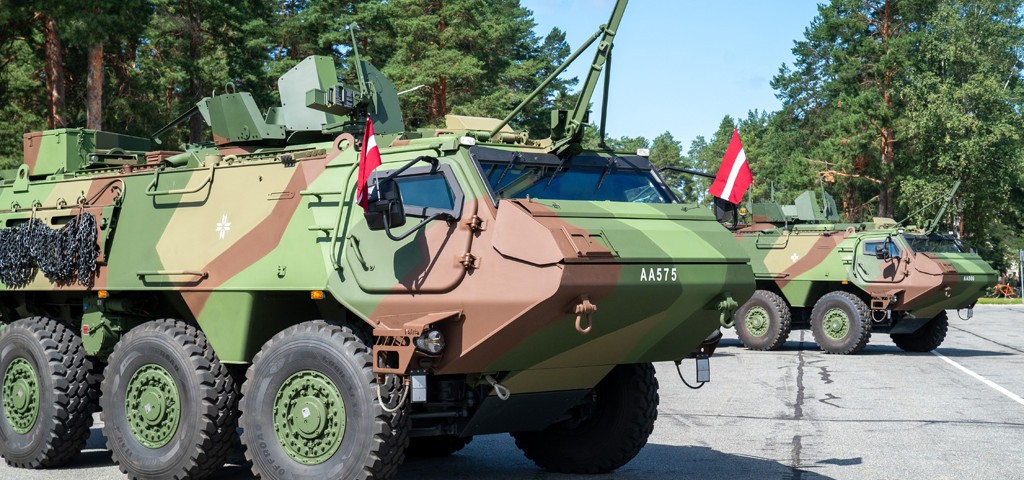 Patria 6x6 to Latvian National Armed Forces